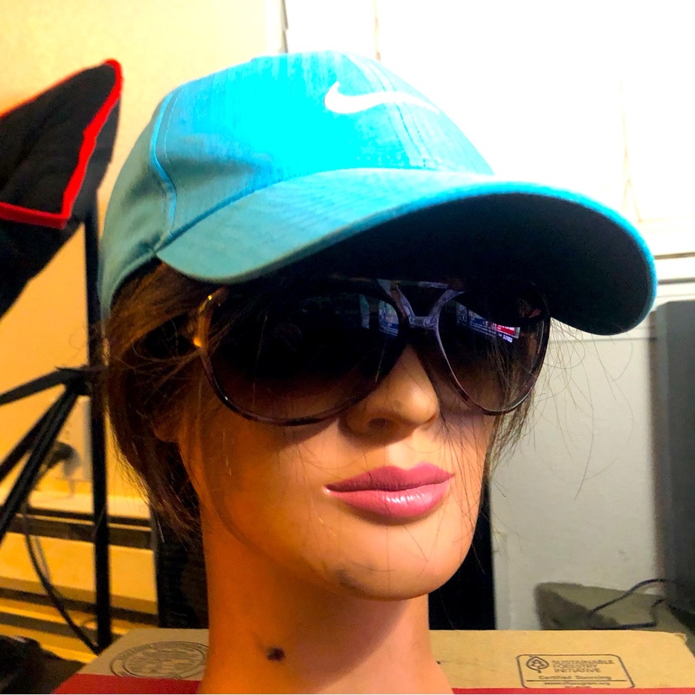 Nike Legacy 91 Dri Fit Women’s Aqua Blue Adjustable Golf Hat